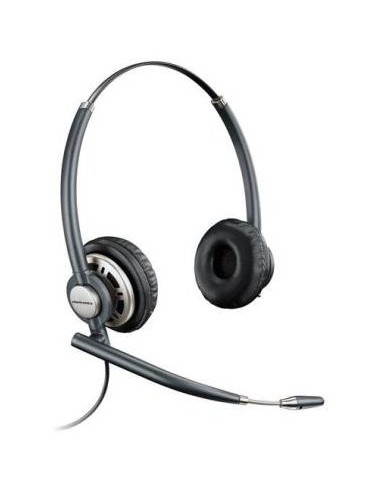 HP Poly : HW720 Auriculares Alámbrico Diadema Oficina/Centro de llamadas Negro