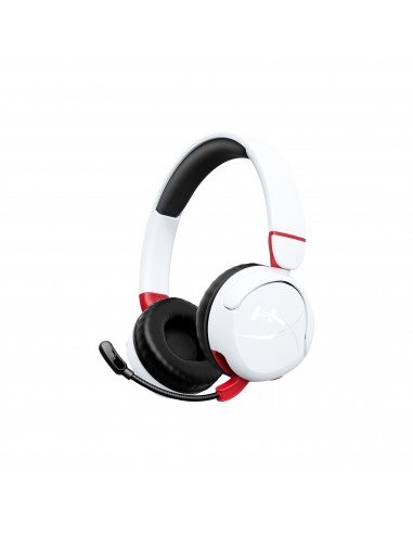 HyperX : Cloud Mini: auriculares gaming inalámbricos (blanco)