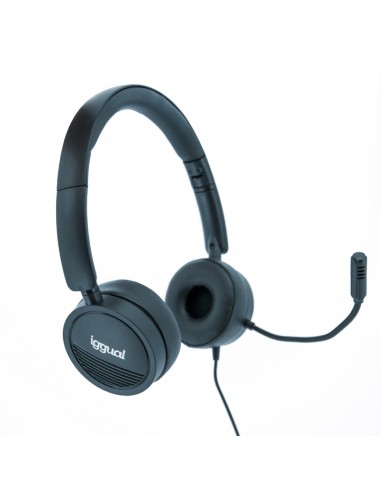 iggual : Auriculares con micro Dual Tech USB/3.5 mm