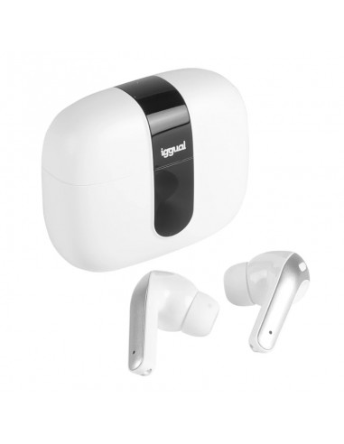 iggual : True Sound Auriculares True Wireless Stereo (TWS) Dentro de oído Llamadas/Música Bluetooth Blanco