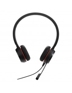Jabra : Evolve 20 Auriculares Alámbrico Diadema Oficina/Centro de llamadas USB tipo A Negro