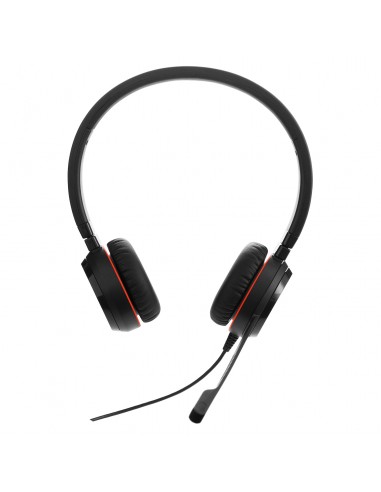Jabra : Evolve 20 Auriculares Alámbrico Diadema Oficina/Centro de llamadas USB tipo A Negro