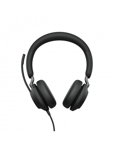 Jabra : Evolve2 40 SE Auriculares Alámbrico Diadema Llamadas/Música USB Tipo C Negro