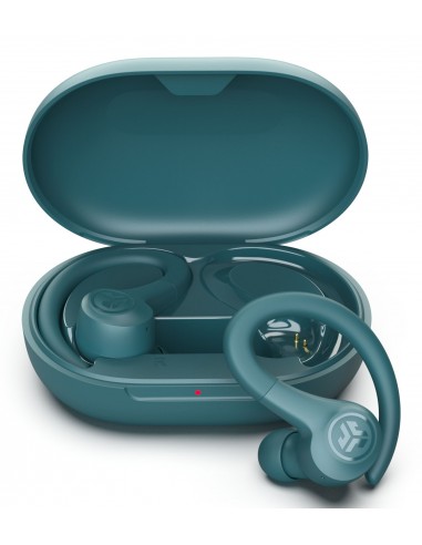 JLab : Go Air Sport Auriculares True Wireless Stereo (TWS) gancho de oreja Deportes Bluetooth Verde azulado