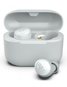 JLab : Go Pop+ Auriculares True Wireless Stereo (TWS) Dentro de oído Llamadas/Música/Deporte/Uso diario Bluetooth Blanco