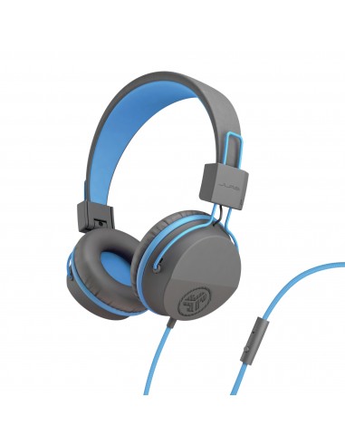 JLab : JBuddies Studio Kids Auriculares Alámbrico Diadema Música Azul, Grafito