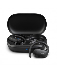 JLab : Open Sport Auriculares True Wireless Stereo (TWS) Dentro de oído Llamadas/Música/Deporte/Uso diario Bluetooth Negro