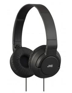 JVC : HA-S180-B-E auricular y casco Auriculares Alámbrico Diadema Música Negro