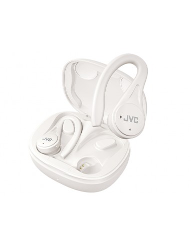JVC : HA-EC25T Auriculares True Wireless Stereo (TWS) gancho de oreja, Dentro de oído Llamadas/Música Bluetooth Blanco