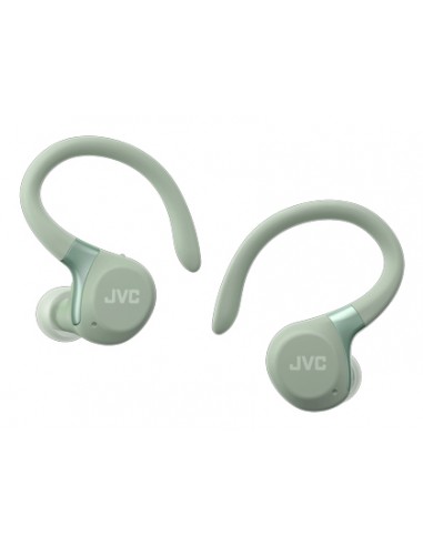 JVC : HA-EC75T-G-U auricular y casco Auriculares Inalámbrico gancho de oreja Deportes Bluetooth Verde