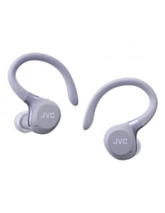 JVC : HA-EC75T-V-U auricular y casco Auriculares Inalámbrico gancho de oreja Deportes Bluetooth Violeta