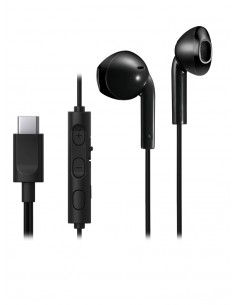JVC : HA-FR17UC Auriculares Alámbrico Dentro de oído Llamadas/Música USB Tipo C Negro