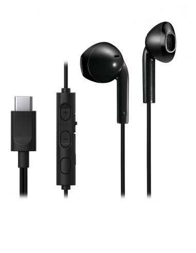 JVC : HA-FR17UC Auriculares Alámbrico Dentro de oído Llamadas/Música USB Tipo C Negro
