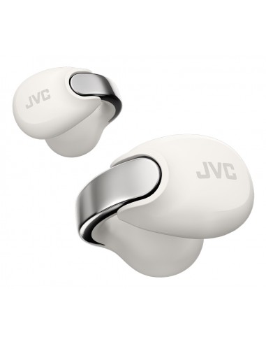 JVC : HA-NP1T Auriculares True Wireless Stereo (TWS) Clip de oreja Llamadas/Música USB Tipo C Bluetooth Plata, Blanco