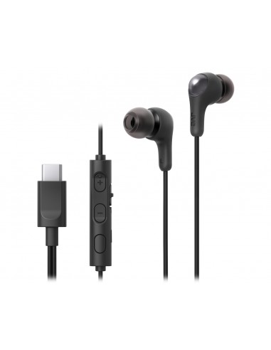 JVC : HA-FR9UC Auriculares Alámbrico Dentro de oído Llamadas/Música USB Tipo C Negro