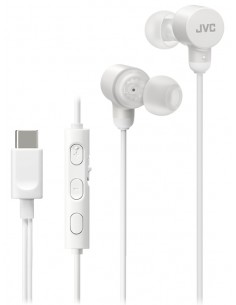 JVC : HAFR29UCA Auriculares Alámbrico Dentro de oído Llamadas/Música USB Tipo C Blanco