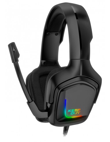 KeepOut : HX601 auricular y casco Auriculares Alámbrico Diadema Juego USB tipo A Negro