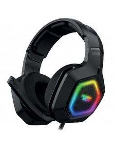 KeepOut : HX901 auricular y casco Auriculares Diadema USB tipo A Negro