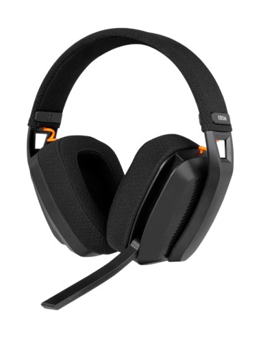 Krom : Kanji Auriculares Inalámbrico y alámbrico Diadema Juego USB Tipo C Bluetooth Negro