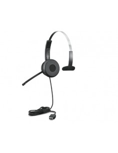 Lenovo : 100 Mono Auriculares Alámbrico Diadema Oficina/Centro de llamadas USB tipo A Negro