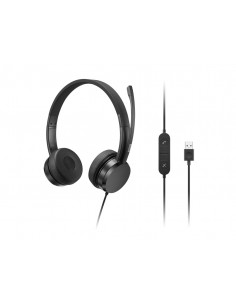 Lenovo : 4XD1K18260 auricular y casco Auriculares Alámbrico Diadema Música/uso diario USB tipo A Negro