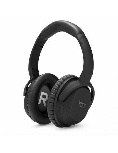 Lindy : LH500XW Auriculares Inalámbrico y alámbrico Diadema MicroUSB Bluetooth Negro