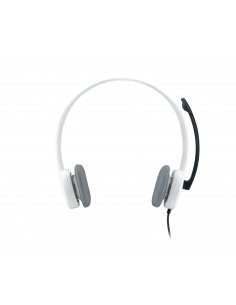 Logitech : 981-000350 auricular y casco Auriculares Alámbrico Diadema Oficina/Centro de llamadas Blanco