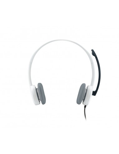 Logitech : 981-000350 auricular y casco Auriculares Alámbrico Diadema Oficina/Centro de llamadas Blanco