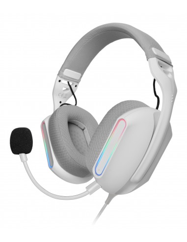 Mars Gaming : MH-PROW Auriculares Alámbrico Diadema Juego USB tipo A Blanco