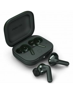 Motorola : Moto Buds+ Auriculares Inalámbrico Dentro de oído Llamadas/Música/Deporte/Uso diario Bluetooth Gris