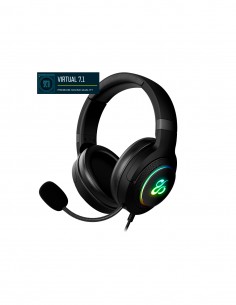 Newskill Gaming : Sobek Auriculares Alámbrico Diadema Juego USB tipo A Negro