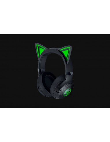 Razer : Kraken Kitty V2 BT Auriculares Inalámbrico Diadema Juego Bluetooth Negro
