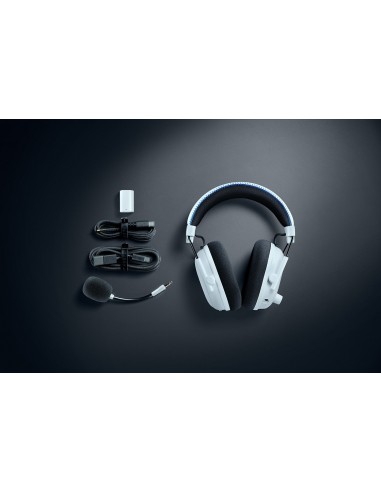 Razer : BlackShark V3 Pro Auriculares Inalámbrico y alámbrico Diadema Juego USB tipo A Bluetooth Blanco