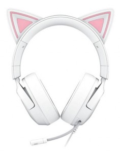 Razer : AURICULARES RAZER KRAKEN KITTY V3 X WHITE (RZ04-05350300-R3M1)