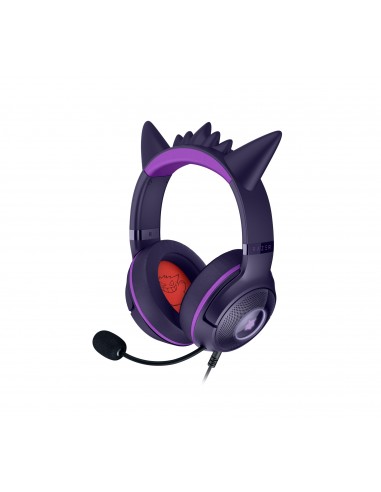 Razer : Kraken Kitty V2 - Pokemon Gengar Ed. Auriculares Alámbrico Diadema Juego USB tipo A Rosa