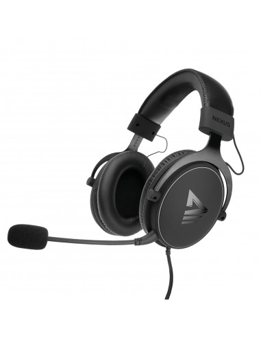 Savio : NEXUS Auriculares Alámbrico Casco Juego Negro