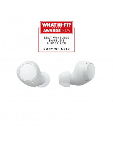 Sony : WF-C510 Auriculares True Wireless Stereo (TWS) Dentro de oído Llamadas/Música/Deporte/Uso diario Bluetooth Blanco