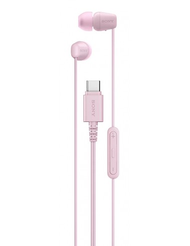 Sony : IER-EX15C Auriculares Alámbrico Dentro de oído Llamadas/Música USB Tipo C Rosa