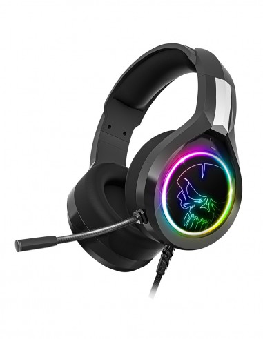 Spirit of Gamer : PRO-H8 Auriculares Alámbrico Diadema Juego USB tipo A Negro