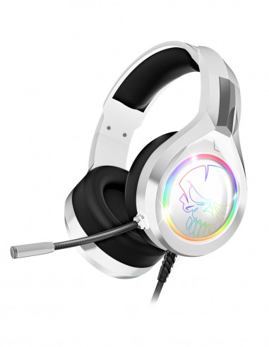 Spirit of Gamer : MIC-PH3SW2 Auriculares Alámbrico Diadema Llamadas/Música Negro, Blanco