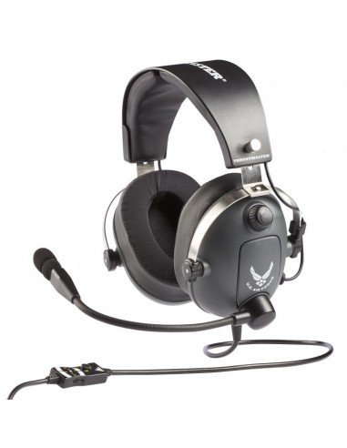 Thrustmaster : T.Flight U.S. Air Force Edition Auriculares Alámbrico Diadema Juego Negro