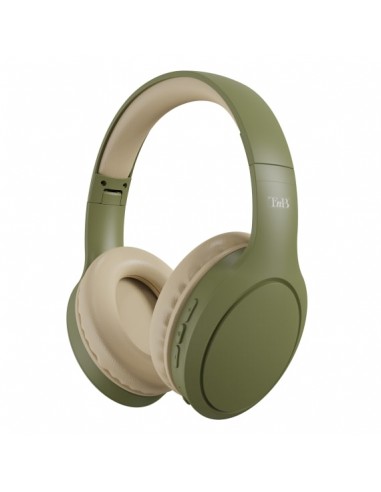 T'nB : CBTONEGN auricular y casco Auriculares Inalámbrico y alámbrico Diadema USB Tipo C Bluetooth Oliva