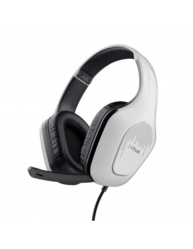 Trust : GXT 415W Zirox Auriculares Alámbrico Diadema Juego Blanco