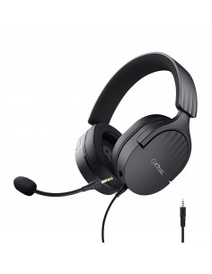 Trust : GXT 489 FAYZO Auriculares Alámbrico Diadema Juego Negro