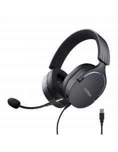 Trust : GXT 490 FAYZO Auriculares Alámbrico Diadema Juego USB tipo A Negro