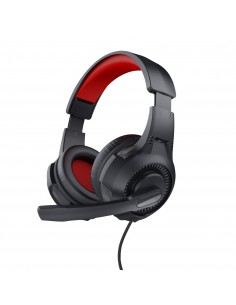 Trust : 24785 auricular y casco Auriculares Alámbrico Diadema Juego Negro, Rojo