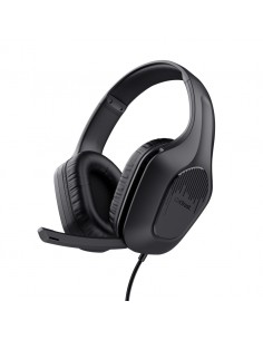 Trust : GXT 417 Zirox Auriculares Alámbrico Diadema Juego Negro