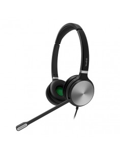 Yealink : YHS36 Auriculares Alámbrico Diadema Oficina/Centro de llamadas Negro, Plata