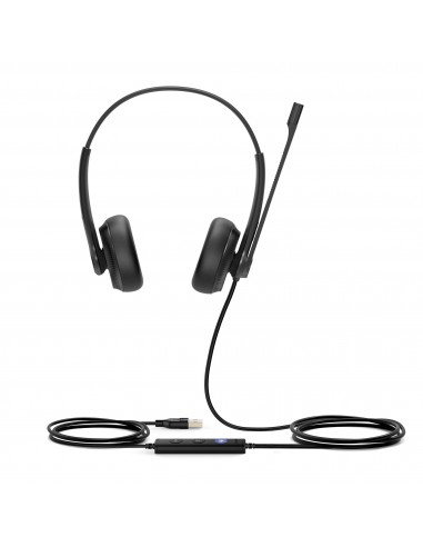 Yealink : UH34 Dual Teams Auriculares Alámbrico Diadema Oficina/Centro de llamadas USB tipo A Negro
