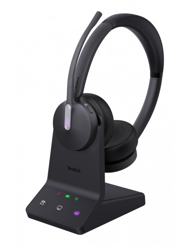 Yealink : WH64 Dual Teams Auriculares Inalámbrico Diadema Oficina/Centro de llamadas USB Tipo C Bluetooth Negro